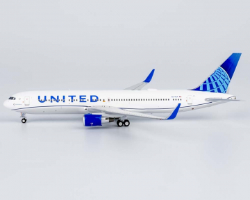 United Airlines B767-300ER Blue Evolution c/s N674UA 1:400 Scale NG17006